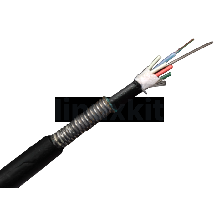 8 core SM 11mm armoured fibre per metre