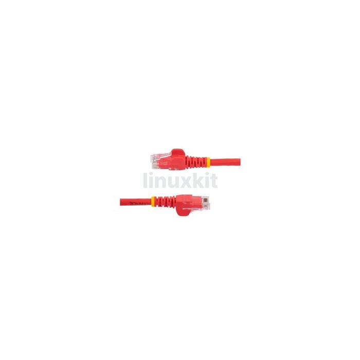 Ethernet Cable - Category 6 - Red - 0.5m