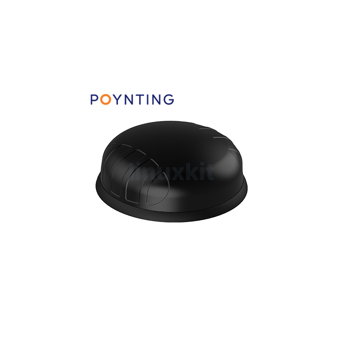 4-in-1 LTE/WiFi PUCK antenna - black