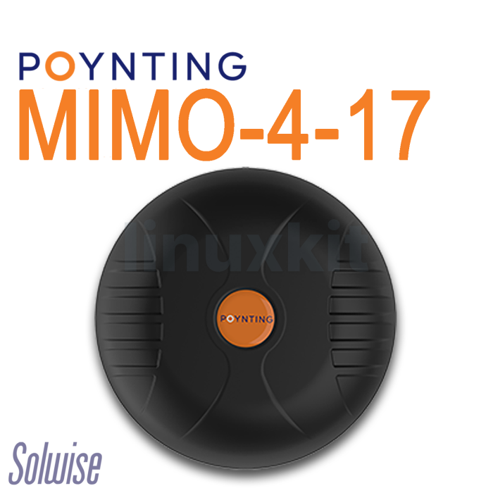 Poynting 4x4 LTE antenna BLACK