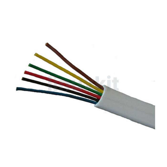 6 core D-section flex 100m