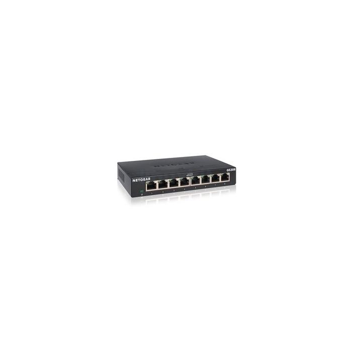 Netgear GS308-300UKS 8-Port Unmanaged Gigabit Ethernet Switch