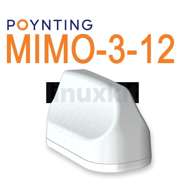 MIMO 2xLTE vehicle antenna