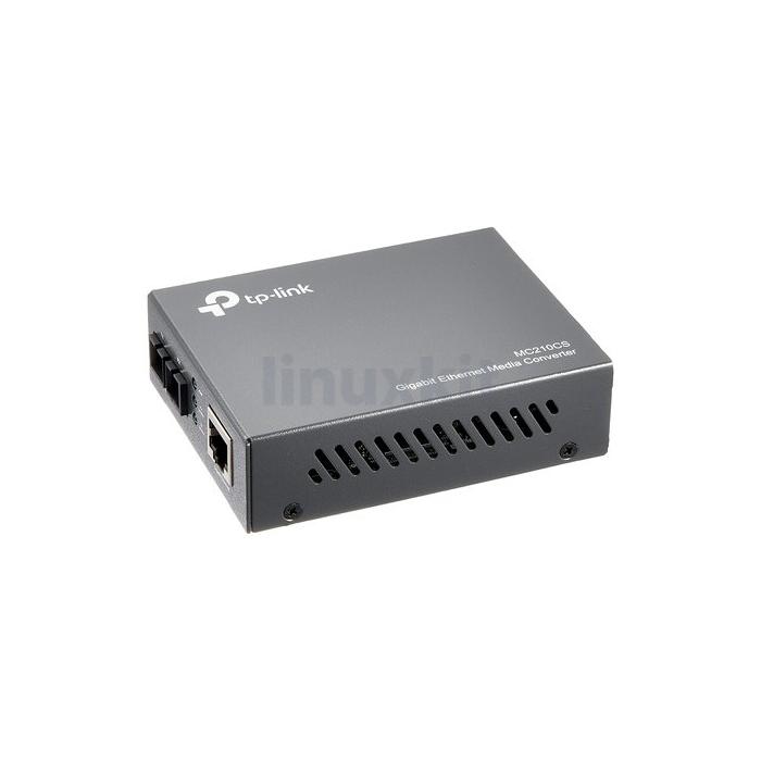 TP-Link Gigabit Single-Mode Media Converter (MC210CS)