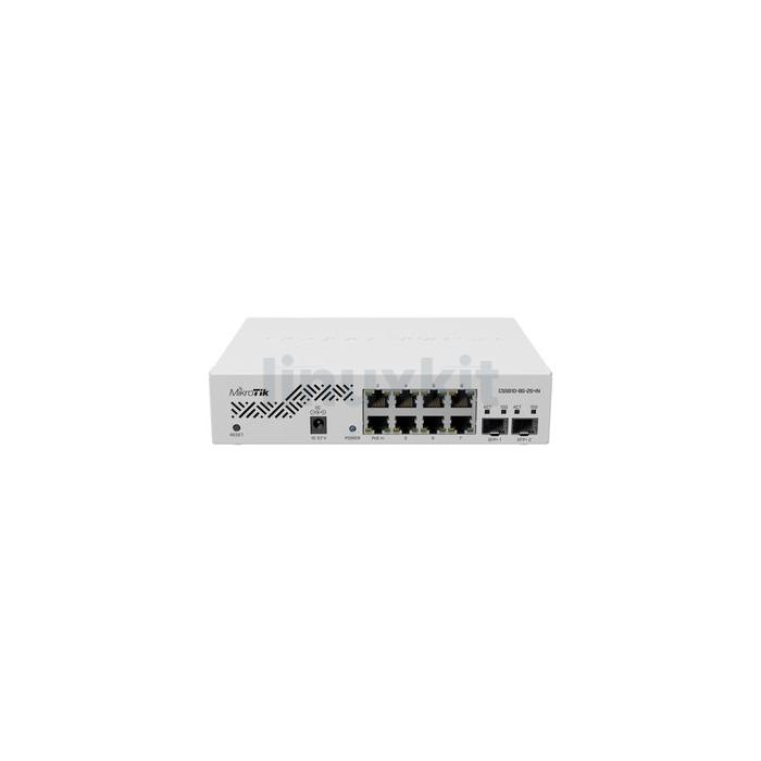 MikroTik CSS610 Desktop Smart 8-Port Gigabit Switch (CSS610-8G-2S+IN)