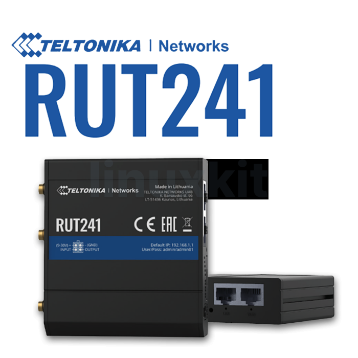 eSIM RUT241 Teltonika 4G M2M Router