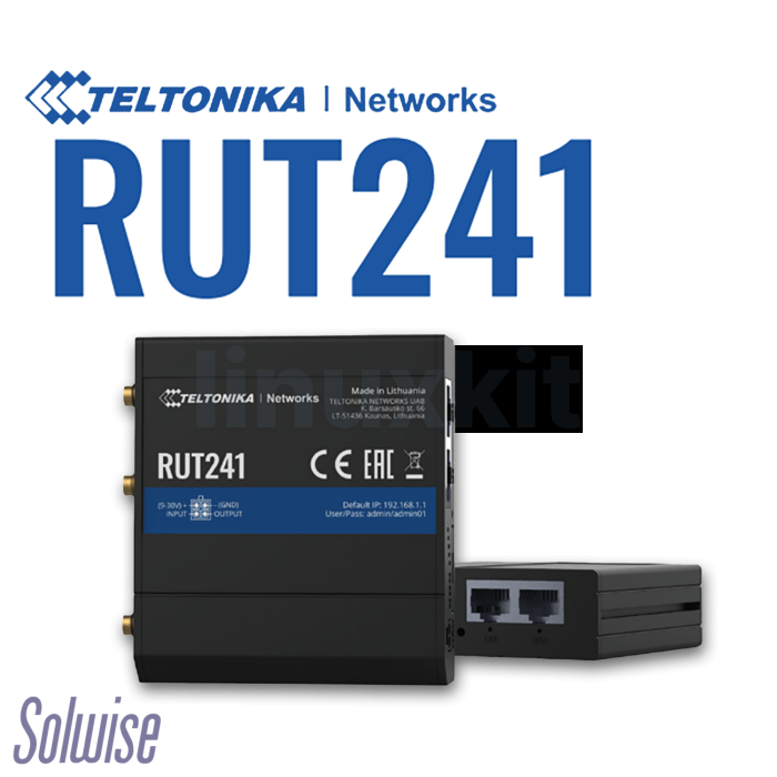 Teltonika RUT241 4G/LTE CAT4 Router