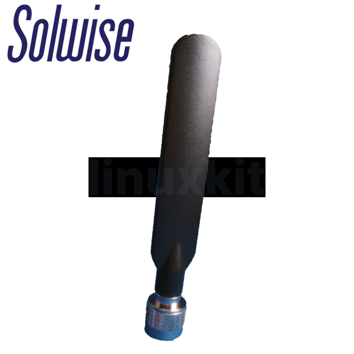 Dualband White 5dBi antenna with N plug