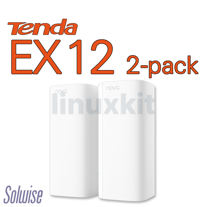 2-Pack EX12 Tenda WiFi6 Mesh System