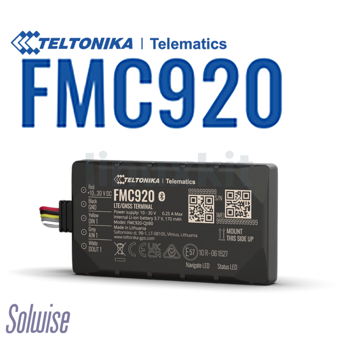 4G gateway tracker with battery and BT