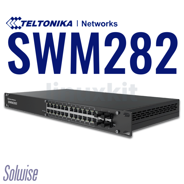 Teltonika Managed 24PoE+ Gig port Switch