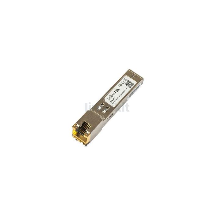 MikroTik RJ45 SFP 10/100/1000M Copper Module - S-RJ01