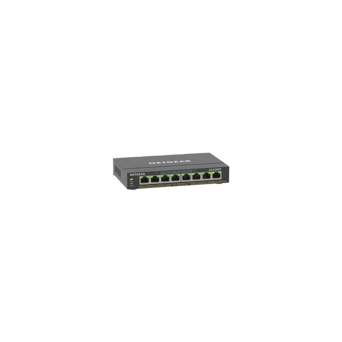 Netgear GS308EP-100UKS Unmanaged 8-Port Network Switch