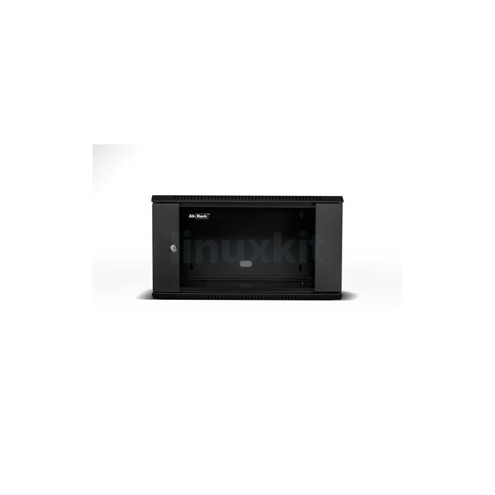 All-Rack 6U 300MM Deep Wall Mount Data Cabinet (Black)