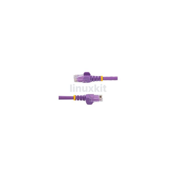 Ethernet Cable - Category 6 - Violet - 0.3m