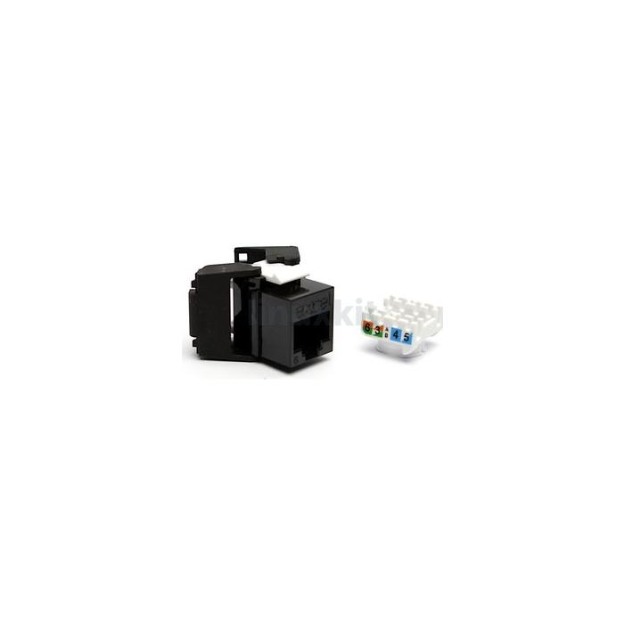 Excel Cat6 UTP Unscreened Low Profile Keystone Jack Toolless (24)