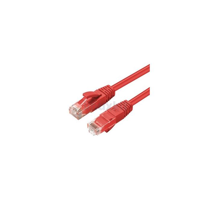 Ethernet Cable - Category 6A - Red - 0.5m