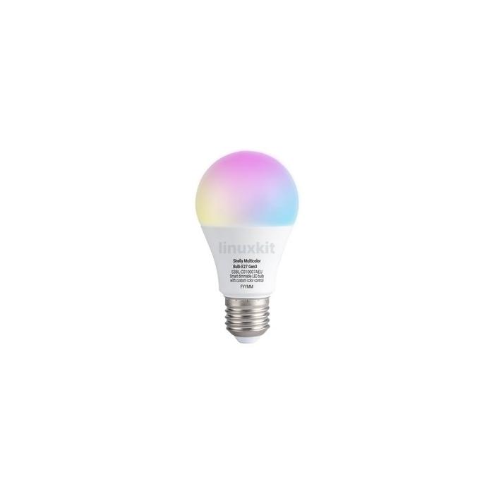 Shelly Multicolour RGBW Smart Bulb E27 Gen3