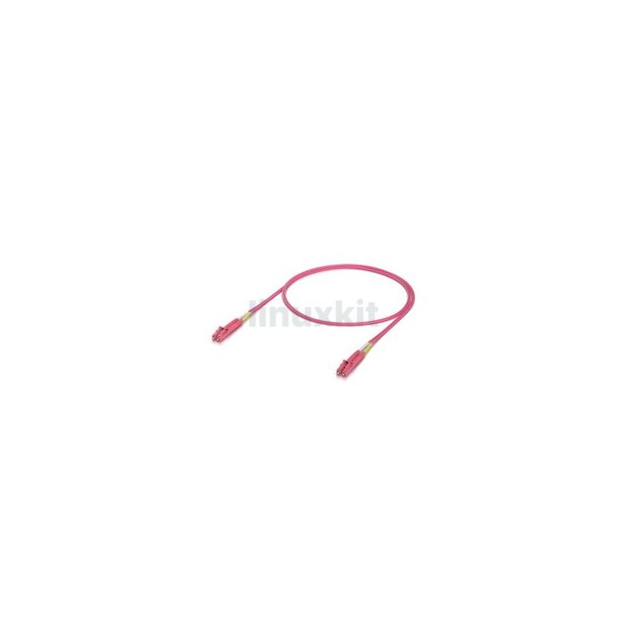 Ubiquiti OM4 Duplex LC UPC 1m Rose - 50pcs