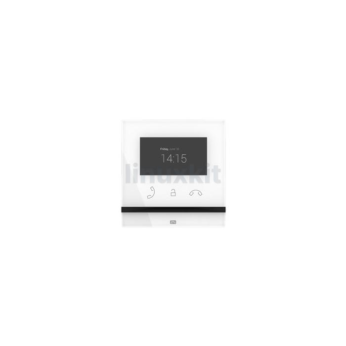 2N Indoor Compact Touchscreen Digital Intercom in White